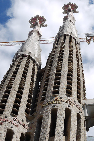 Sagrada Familia 聖家堂 受難面鐘樓