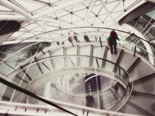 Inside London City Hall ~ Helical Staircase