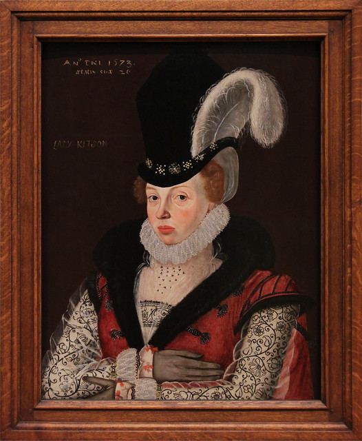 Lady Kytson, George Gower, 1573
