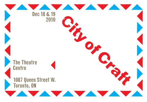 City of Craft 2010 flyer