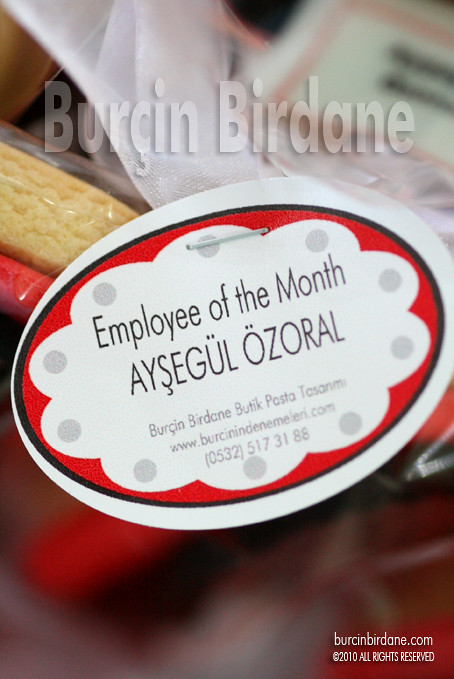Employee Of the Month Label