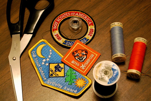 sewing patches