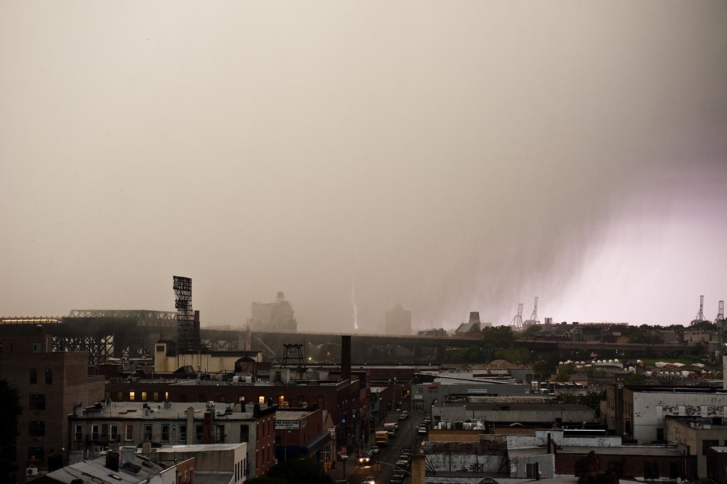 Storm/Tornado coming through Brooklyn