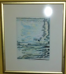 J.S.G. Boggs Monoprint Ripples in the Pond