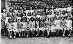 All Saints School Stamford 1946 - teacher Miss Brown