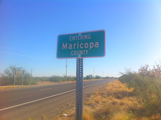Now entering Maricopa County