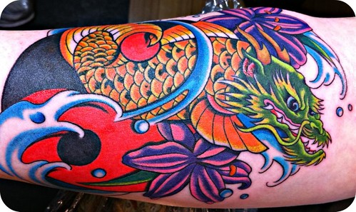 This finished DragonKoi by MoonyKK