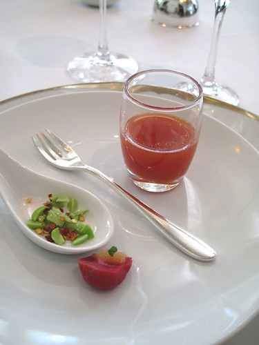 jean georges: vegetarian amuse bouch