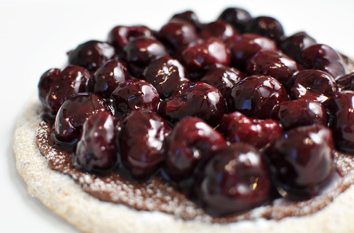 Nutella and Cherry Pizza 2