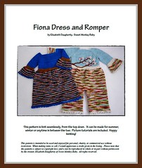 Fiona Dress and Romper Pattern (NB-24 months)