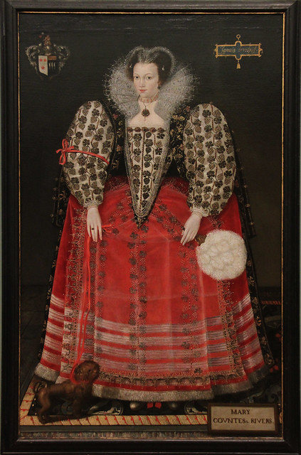 Portrait of Mary Kytson, Lady Darcy of Chiche, later, Lady Rivers, British School,   circa 1590
