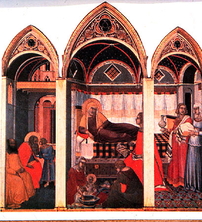 Pietro Lorenzetti Birth Of The Virgin. The Birth of the Virgin by
