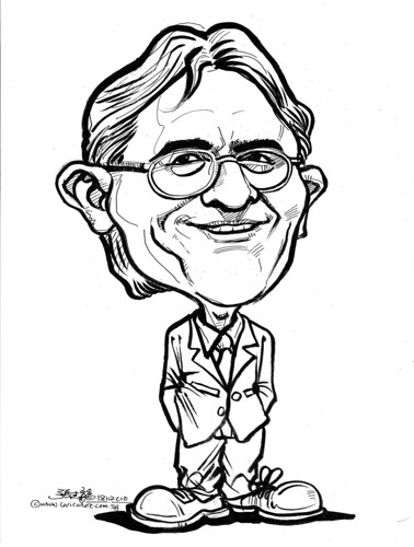 caricature for DHL - 1