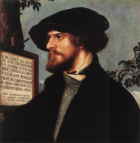 025-Portarretrato de  Bonifacius Amerbach 1519-Hans Holbein el Joven