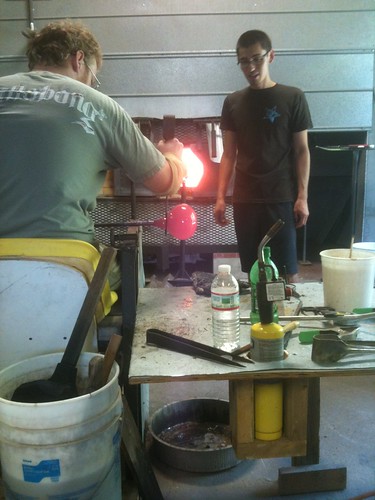 Glassblowing @ Southern Fried Glass