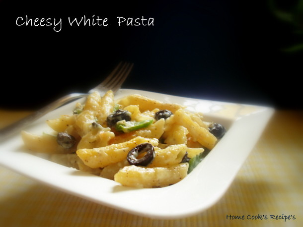 Cheesy White Pasta