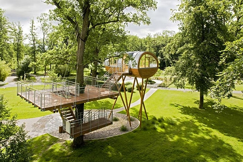 home office tree house