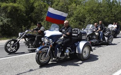 Ukraine Putin The Biker