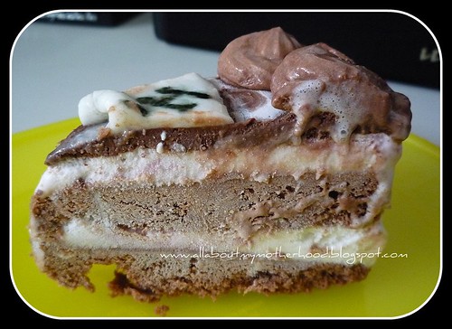 Ice Cream Chocolate Cake