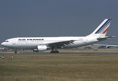 Air France A300.B2-103 F-BVGB LHR 12/08/1995
