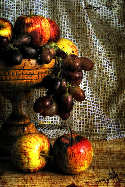 an apple and grapes a day.....