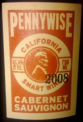 Pennywise Wine label
