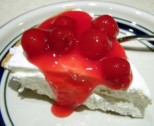 Fluffy Cherry Cheesecake