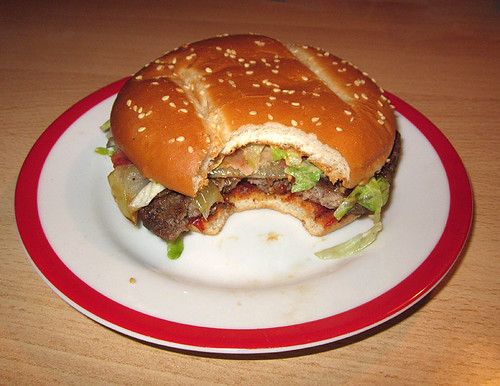 05 - 1955 Burger - angebissen