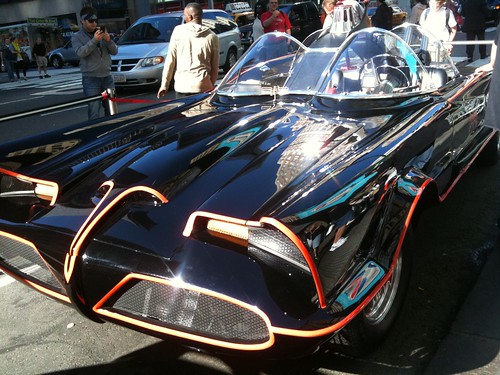 The Batmobile!? And the fanboy gets excited...
