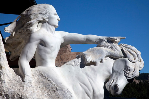 Crazy Horse Monument Scale Model