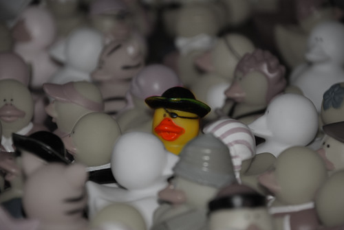 Many Ducks Among One