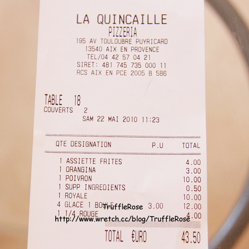 La Quincaille Pizzeria 披薩店-Puyricard-100521