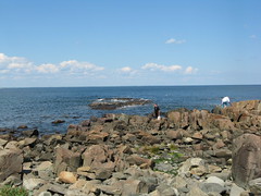 The view from the Marginal Way path in Ogunquit