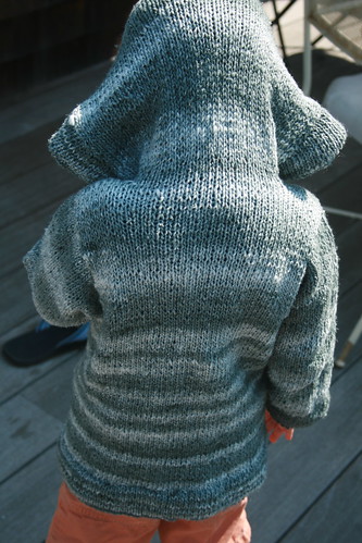 back of "jedi" sweater