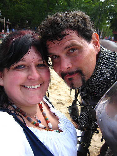 204 of 365- Me with a Knight in Shining Armor