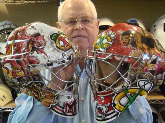 First look: New goalie masks for Kari Lehtonen, Jonathan Bernier - Sports  Illustrated
