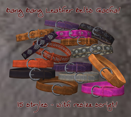 Bang Bang - Leather Belts