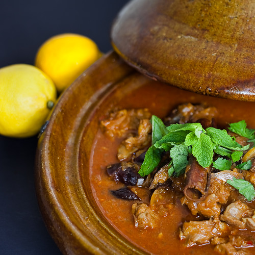 Moroccan lamb with prunes