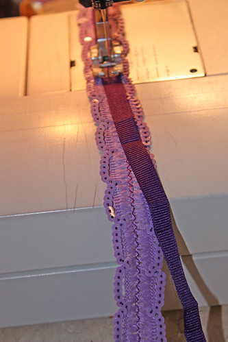 making purple trim