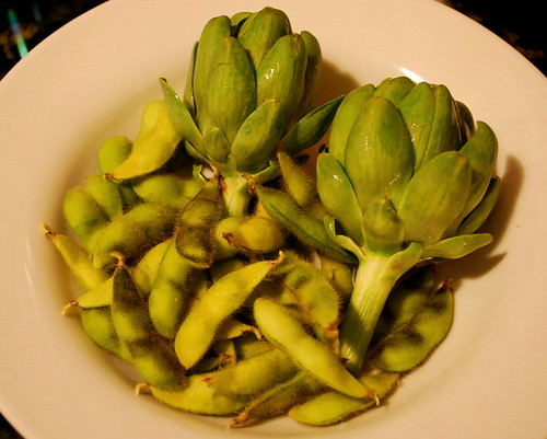 Artichokes and Soy Beans