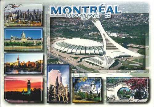 post card - Canada - Montreal