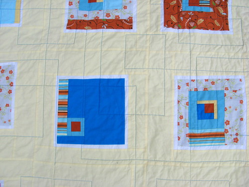 Squared Straight - quilting details