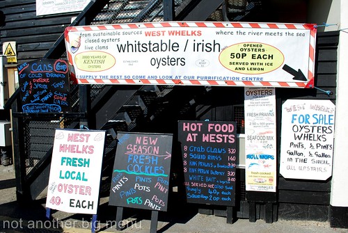 Whitstable seafood