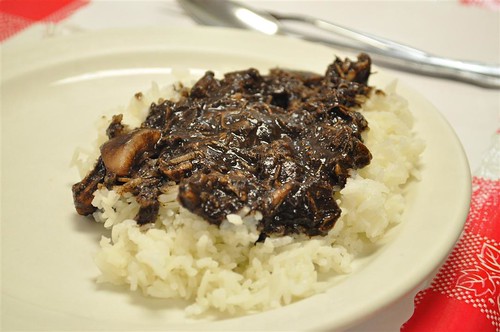 dinuguan with rice
