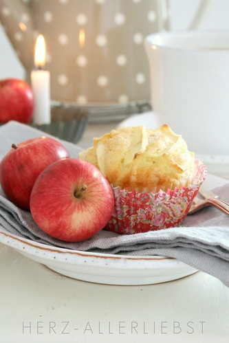 Kleiner Apfel-Zimt Kuchen
