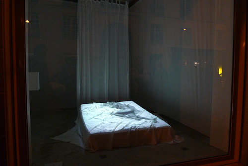 Installation de Frédérique Chauveaux à la Galerie NEC - Paris, nuit blanche, octobre 2010