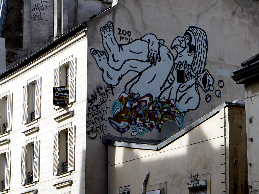 Paris graffiti
