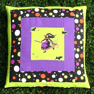 Halloween Witch Pillow Cover