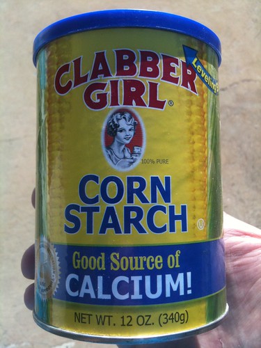 Corn starch: a good source of calcium!