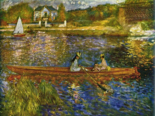 Boating On The Seine By Renoir. Pierre-Auguste Renoir – The